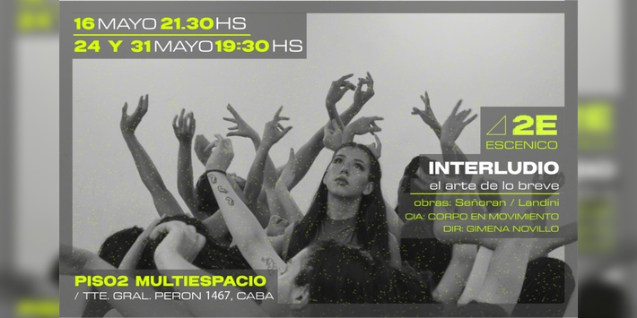 ” Interludio : El Arte de lo Breve ” Sábado 16 de Mayo